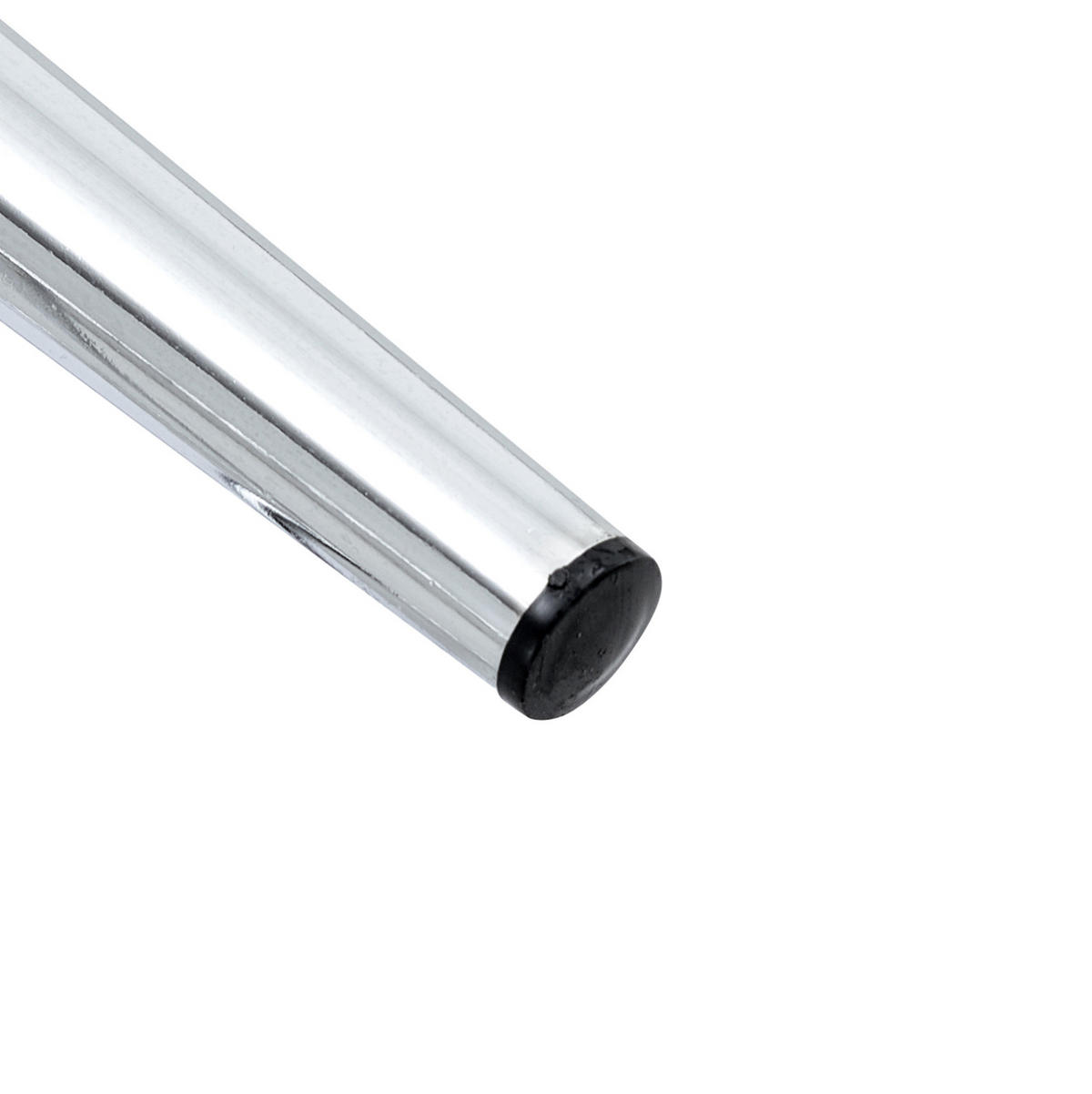 BARHOCKER Transparent mit silberfarbenem Metallgestell - Silberfarben, Kunststoff (45/102/51cm) - MIVRAY