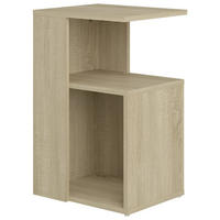 BEISTELLTISCH Sonoma-Eiche 36x30x56 cm Holzwerkstoff - Braun, Holzwerkstoff (36/30/56cm) - furnicato