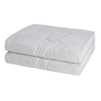 DUSCHTUCH Cashmere feeling 2er-Set - Grau, Textil (50/100cm) - Ross