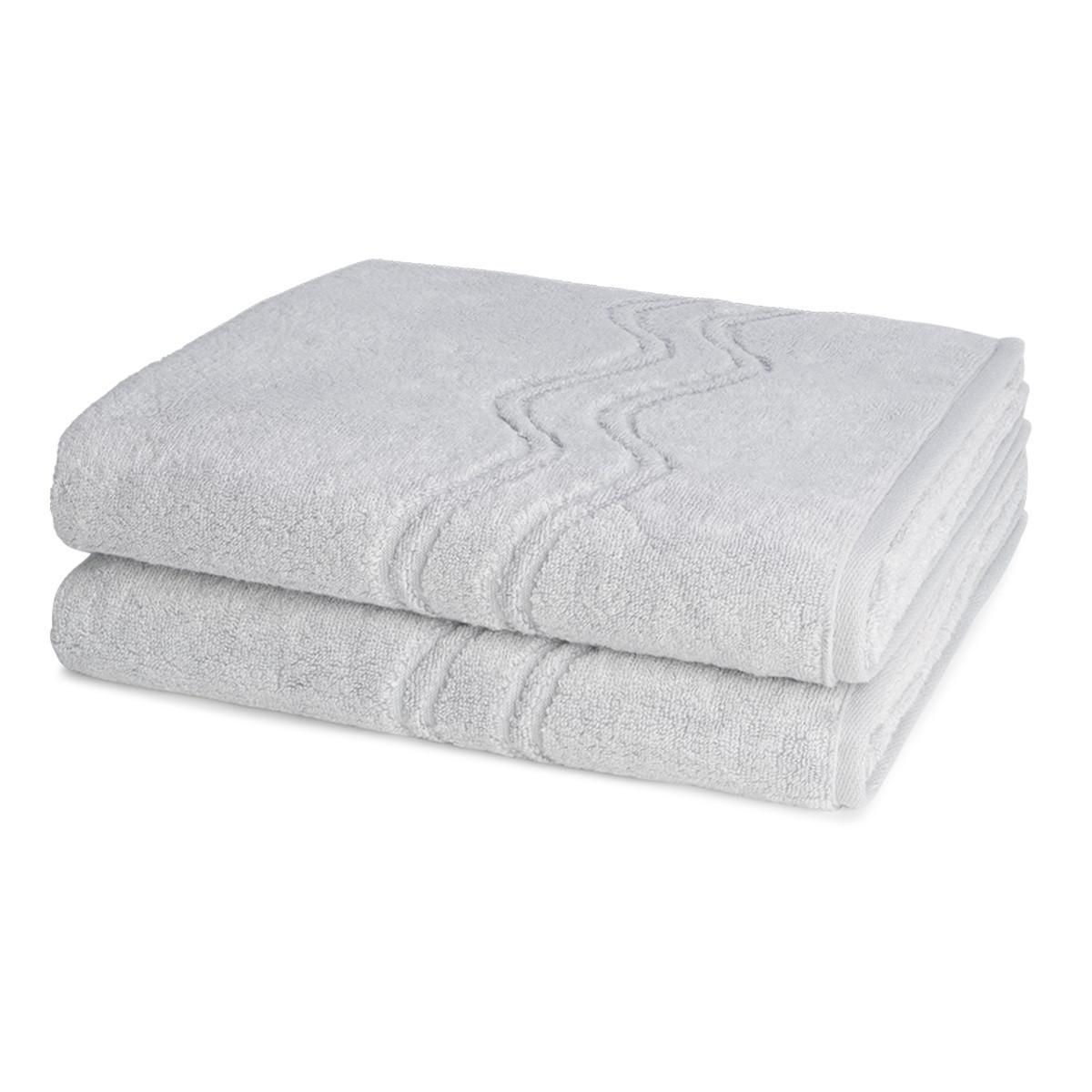 DUSCHTUCH Cashmere feeling 2er-Set - Grau, Textil (50/100cm) - Ross
