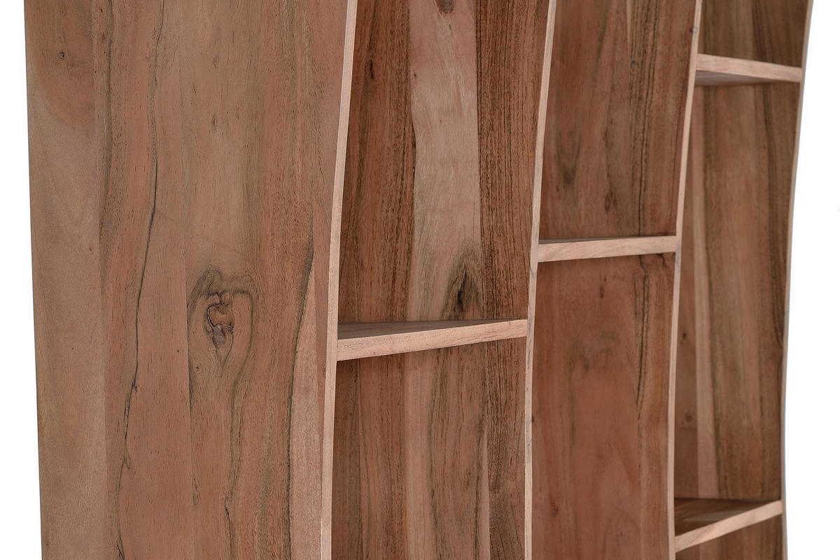 BÜCHERREGAL in Akazie - Braun, Holz (120/200/38cm) - Giner y Colomer