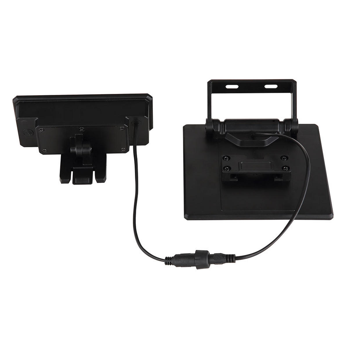 LED AUSSENLEUCHTE Solar Weiß Bewegungsmelder - Schwarz, Kunststoff (15/14.2/9cm) - Globo Lighting