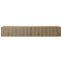 TV-HÄNGEBOARD Telire Eiche / Schwarz 175 cm - Schwarz/Eiche Artisan, Holzwerkstoff (175/30/31.6cm) - Selsey