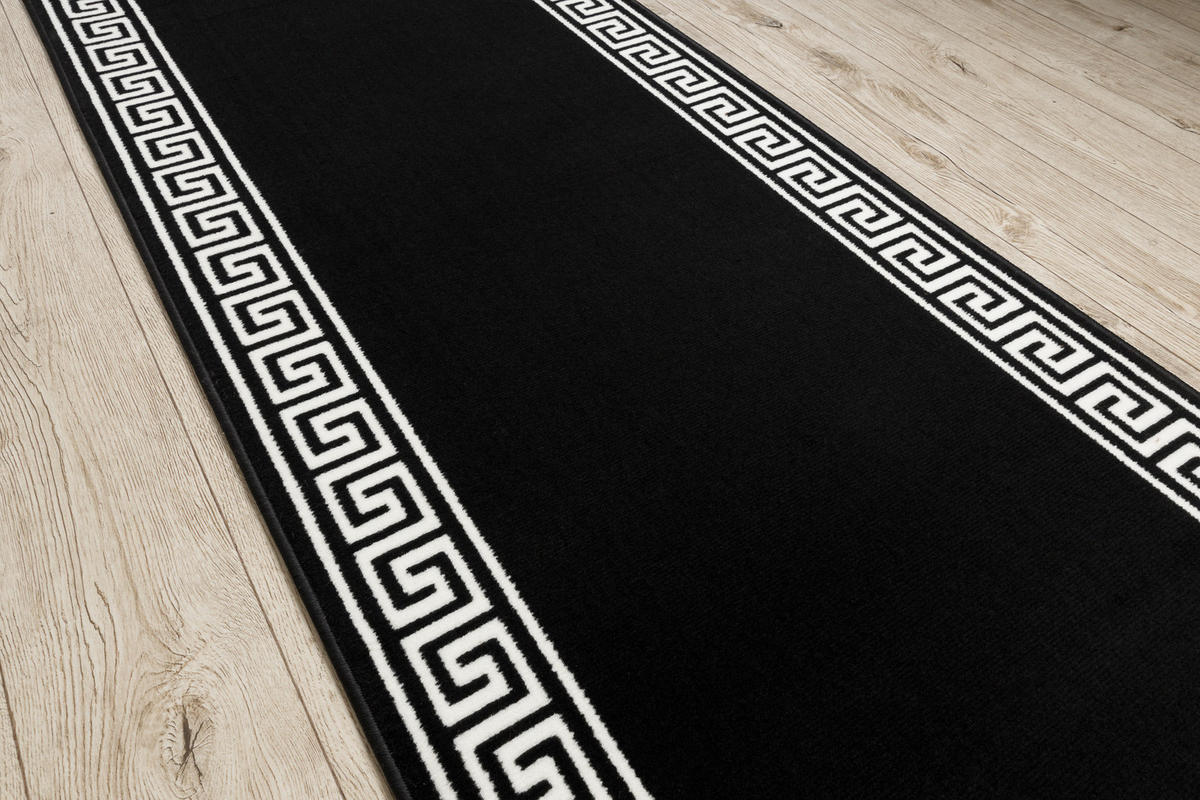 LÄUFER BCF MORAD 70/170 cm - Schwarz, Textil (70/170cm) - rugsX