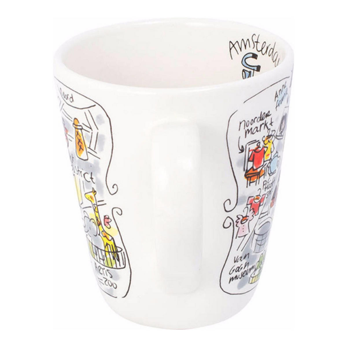 BECHER Amsterdam in Bunt - 350 ml - Multicolor, Keramik (0.35L) - Blond Amsterdam
