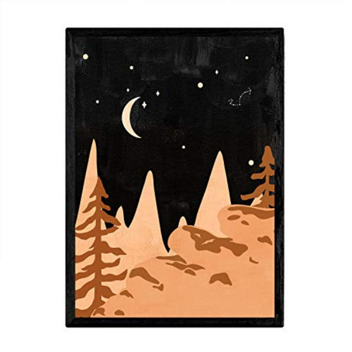 POSTER Natur Landschaften A4 Rahmenlos - Klar, Papier (29.7/5/21cm) - Nacnic