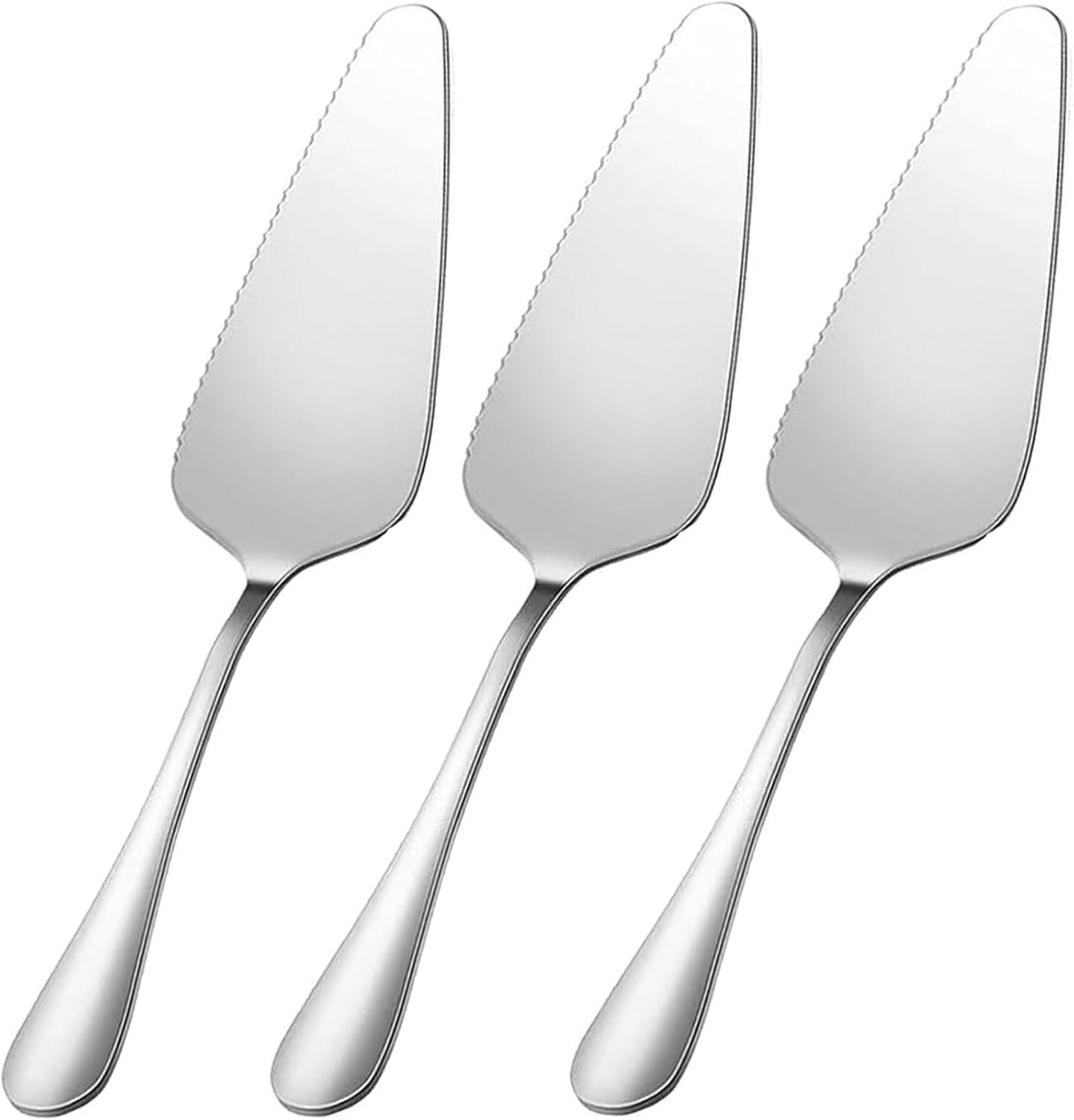 TORTENHEBER TS-12 Silber 23 cm 3-teiliges Set - Silbereichenfarben, Metall (30cm) - tiokin