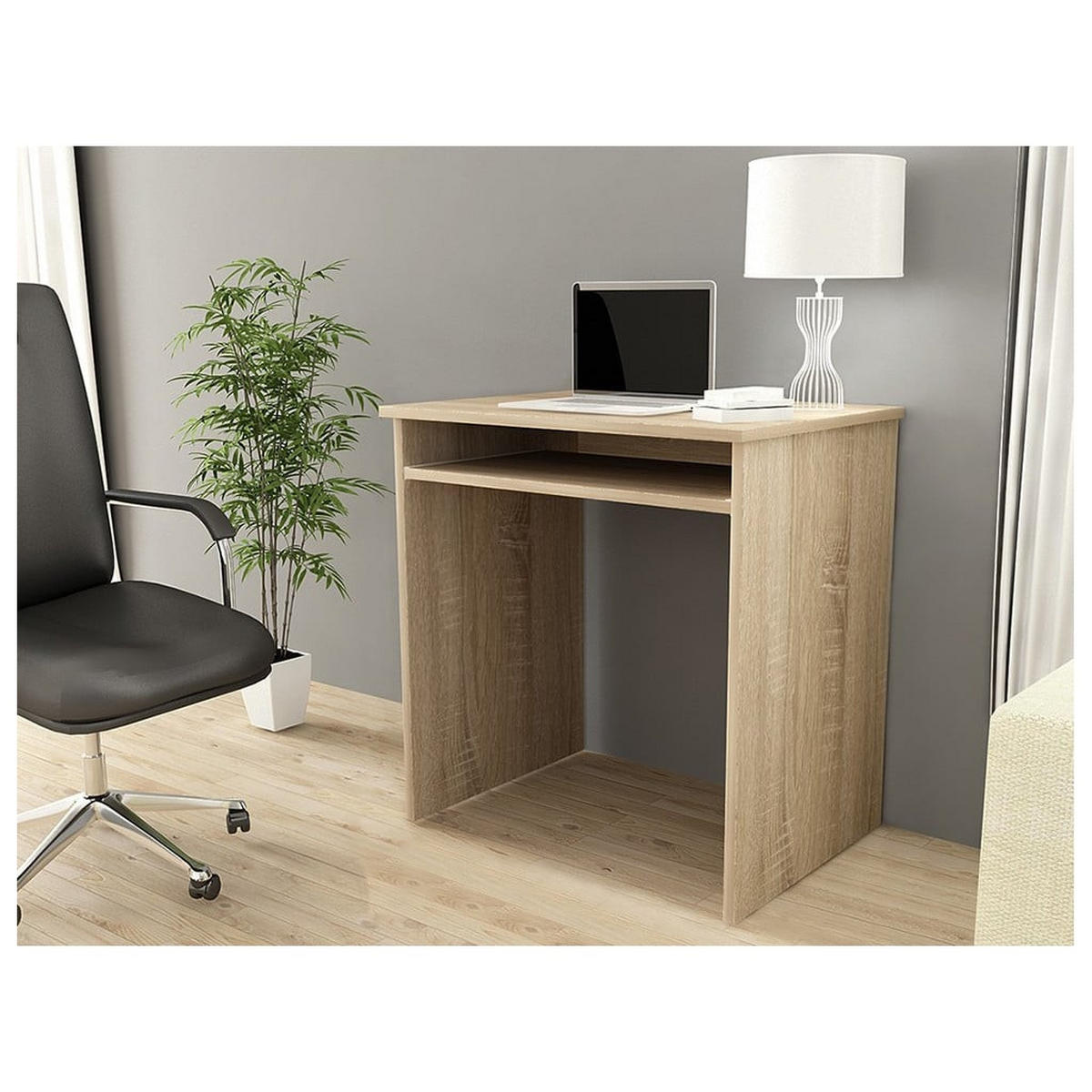 SCHREIBTISCH Eiche Sonoma 74/68/51 - Sonoma Eiche, Holzwerkstoff (51/68/74cm) - RAUMHIRSCH FURNITURE