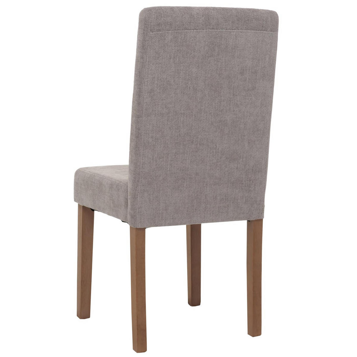 ESSZIMMERSTUHL 4er-Set klassisch und zeitlos 90x42x50cm Sitzhöhe 47cm Stoff/Textil Chenille Holz naturfarbene Beine Hellgrau - Hellgrau, Textil (42/90/50cm) - CHEFGASTRO