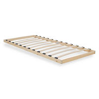 LATTENROST 90/200 cm Rollrost - Braun, Holz - Homestyle4u