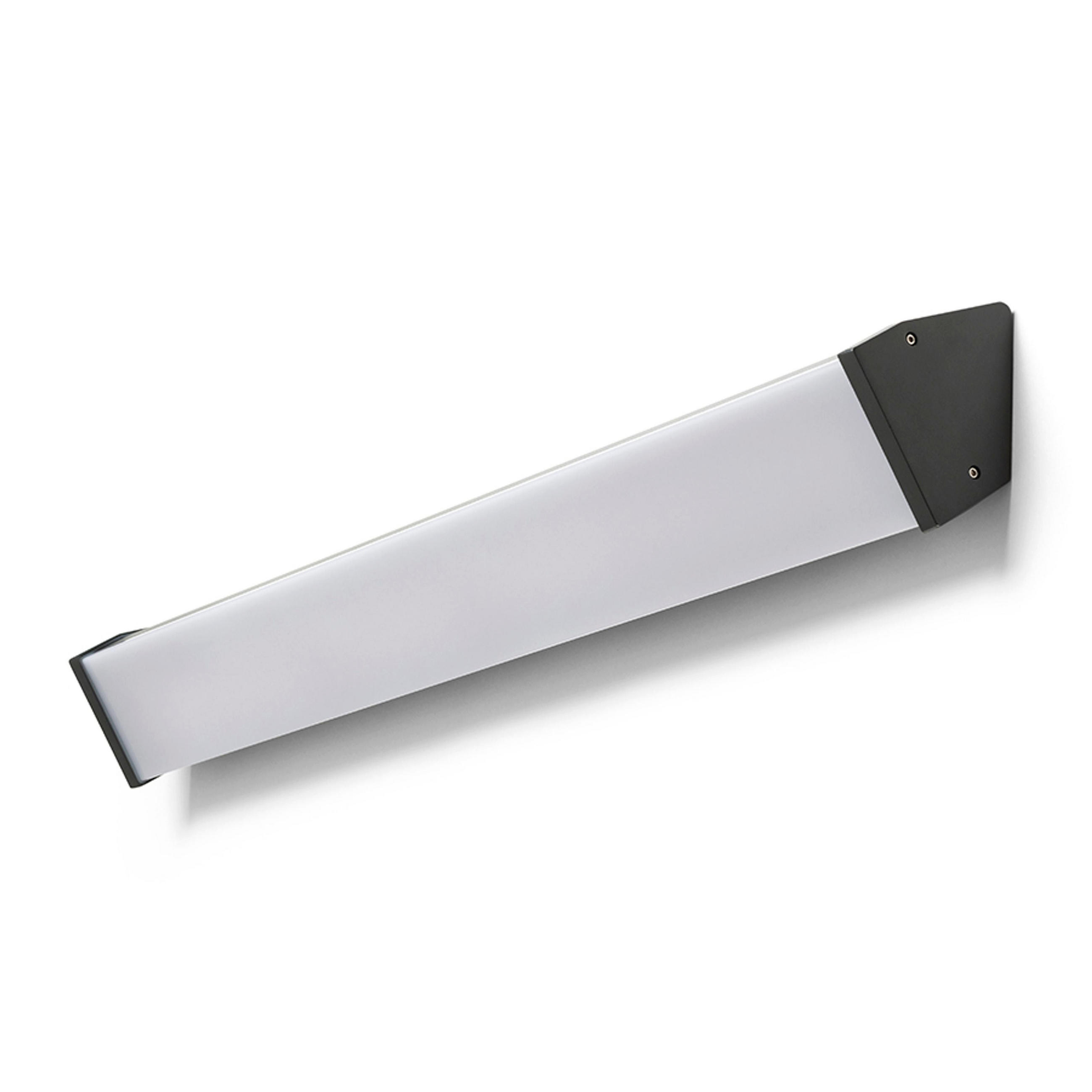 AUSSENLEUCHTE SANTOS 90 Anthrazitgrau 50 W IP65 - Grau, Metall (92.2/11/15cm) - Rendl