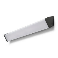 AUSSENLEUCHTE SANTOS 90 Anthrazitgrau 50 W IP65 - Grau, Metall (92.2/11/15cm) - Rendl