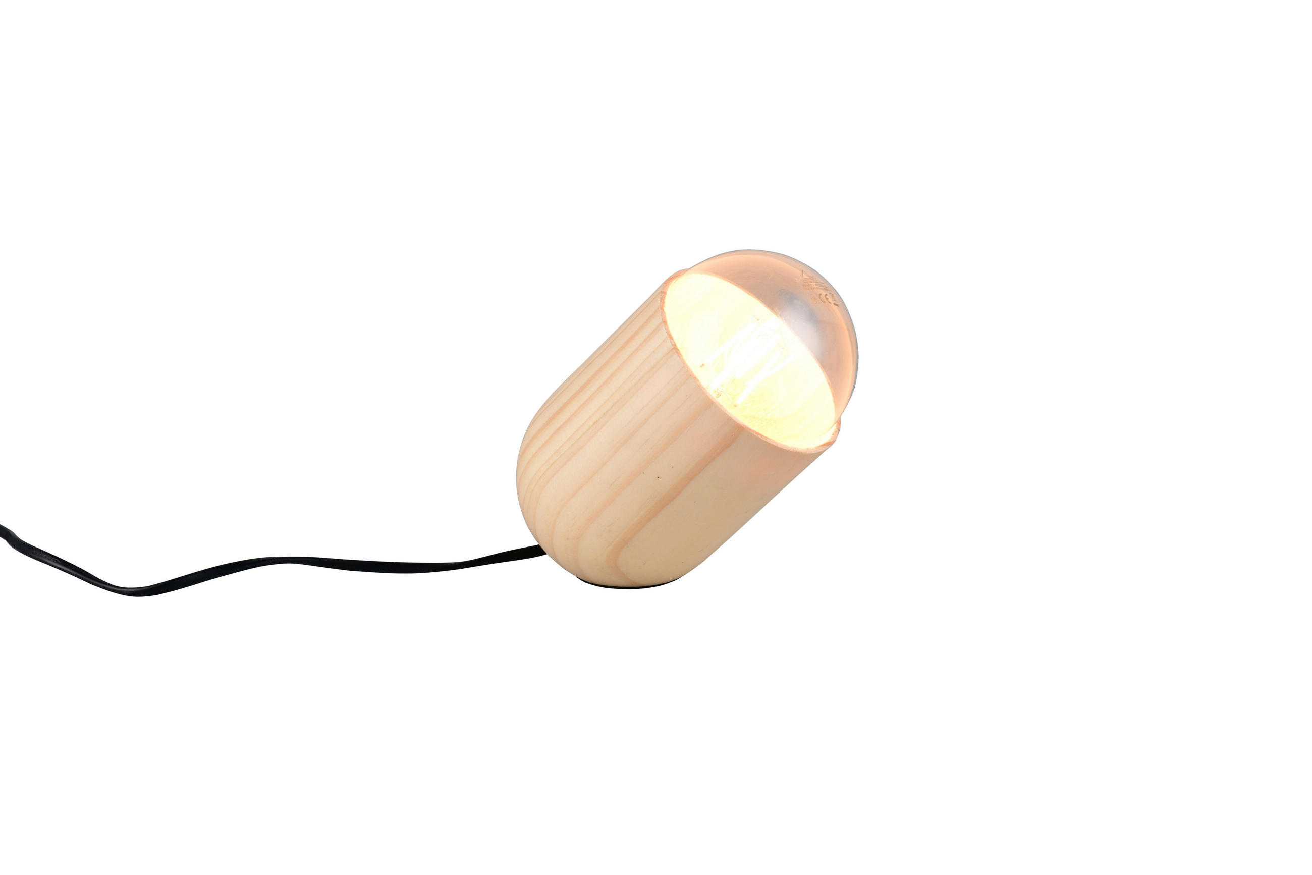 Trio Leuchten Tischlampe Braun 14x13.5x14 cm