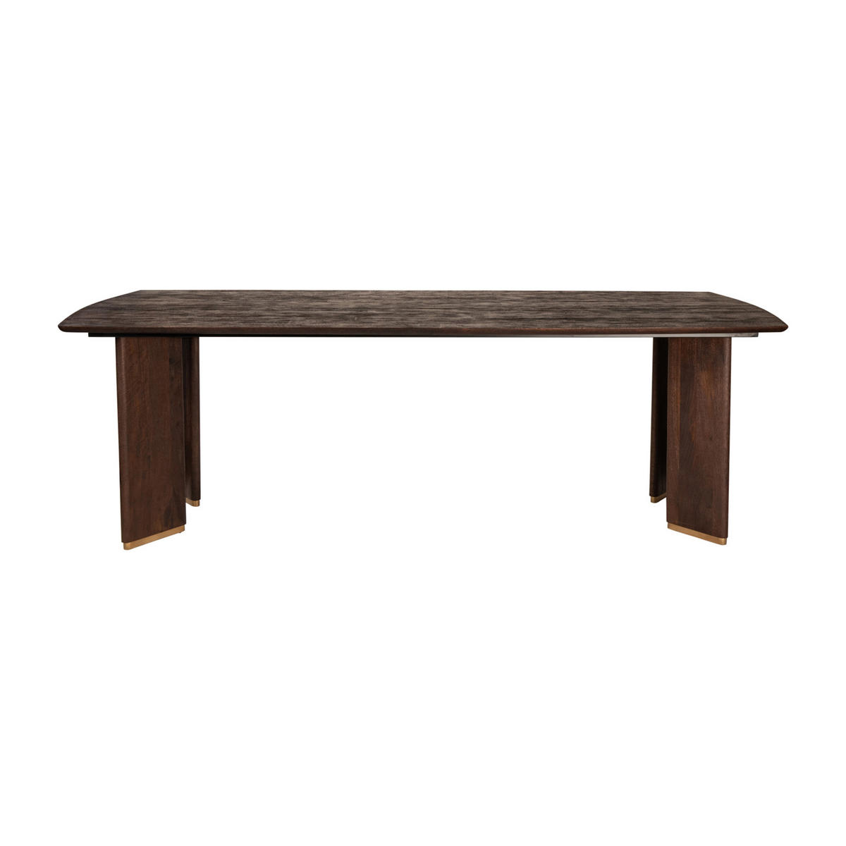 ESSTISCH Liber Braun 200/100/77cm - Braun, Metall (200/100/77cm) - PTMD Collection
