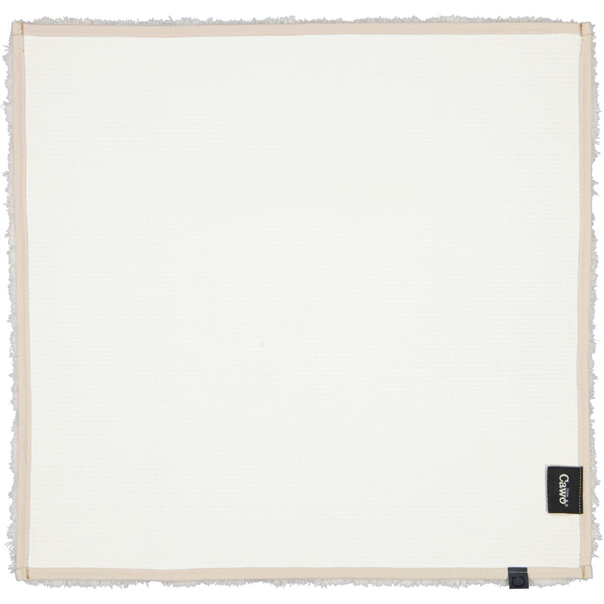 BADTEPPICHE SOLID 1009 NATUR - 356 - Beige, Textil (60/60cm) - Cawoe
