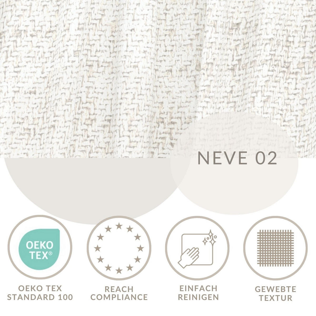 BOXBETT Jonah Creme 120/200 cm im Webstoff - Creme/Schwarz, Holz/Holzwerkstoff (120/200cm) - Maison de Reve