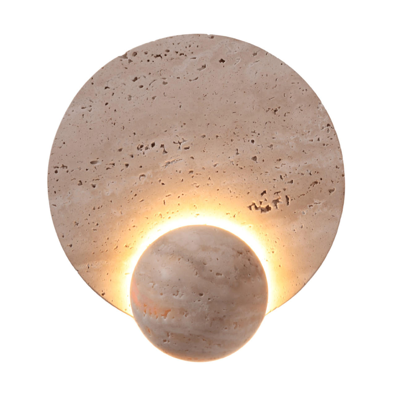 Kosilum Wandleuchte Beige 22x26x10 cm
