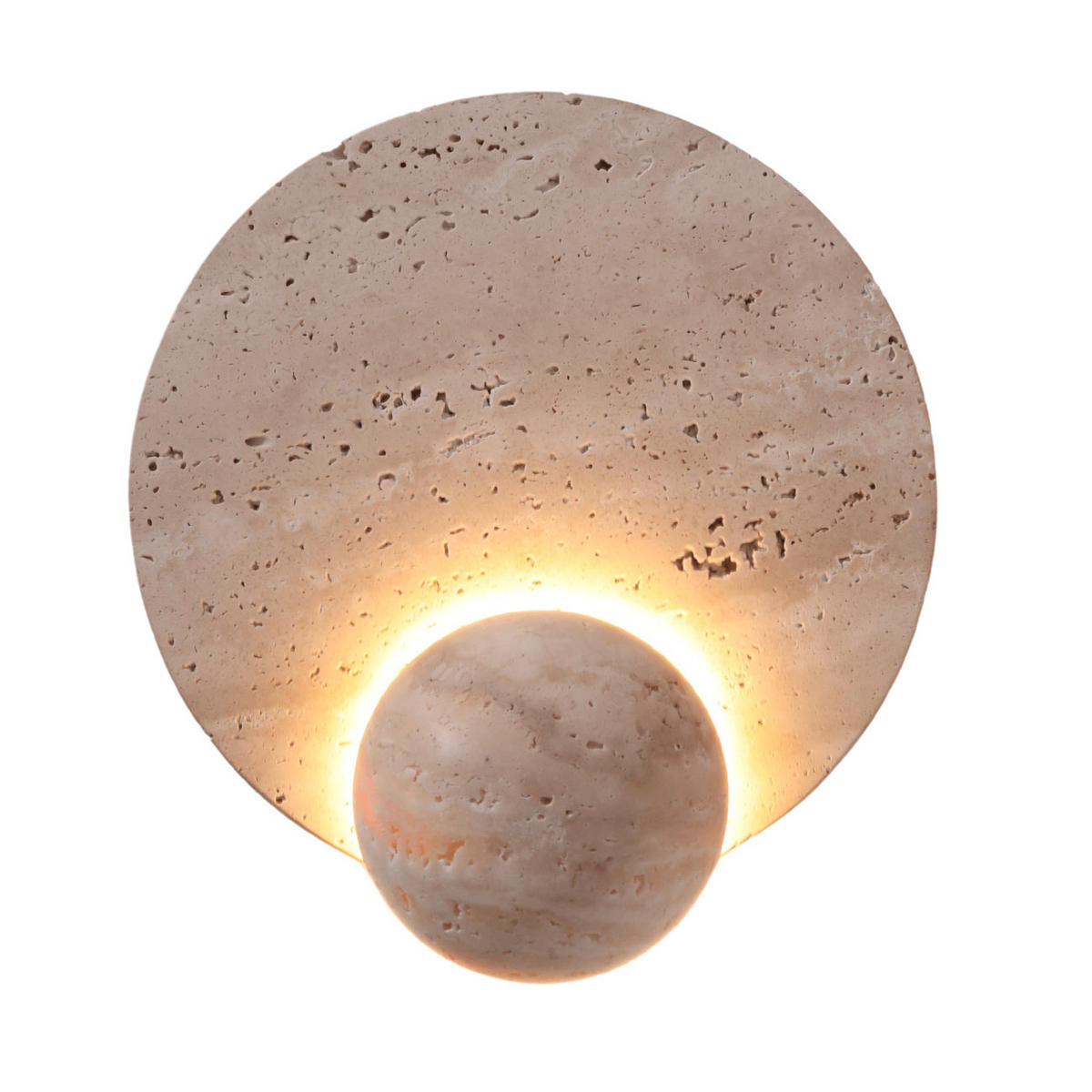 WANDLEUCHTE Orsola, Beige, 26cm - Beige, Metall (22/26/22cm) - KOSILUM