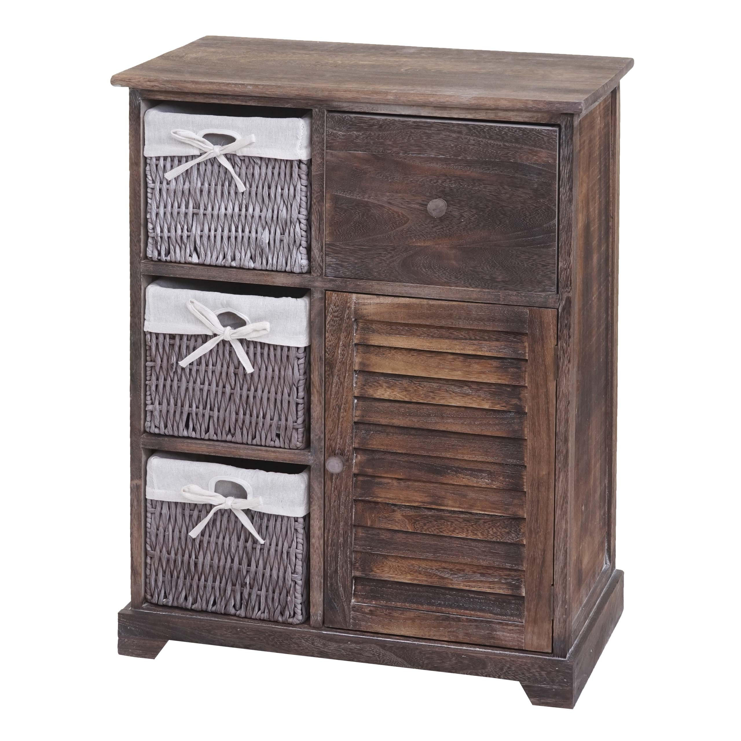 KOMMODE Braun - Braun, Holz (60/80/30cm) - MCW