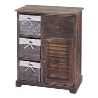 KOMMODE Braun - Braun, Holz (60/80/30cm) - MCW