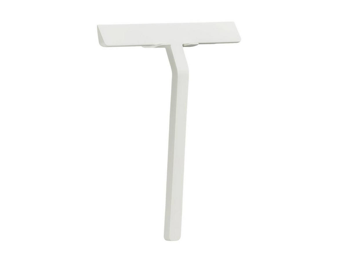 DUSCHABZIEHER Rim weiß 22cm - Weiß, Metall (22/23/3cm) - Zone Denmark