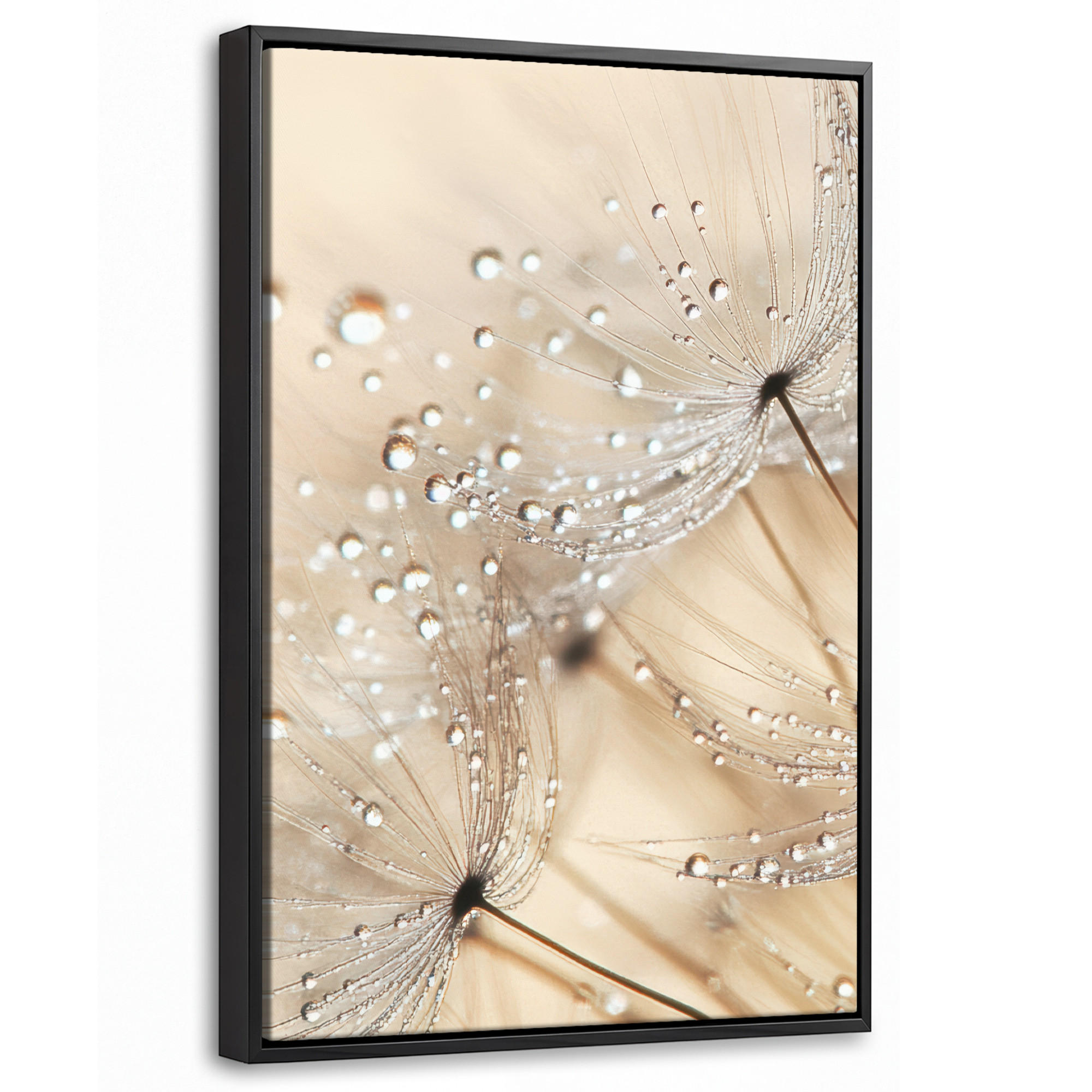 MuchoWow Leinwand Braun 20x30 cm