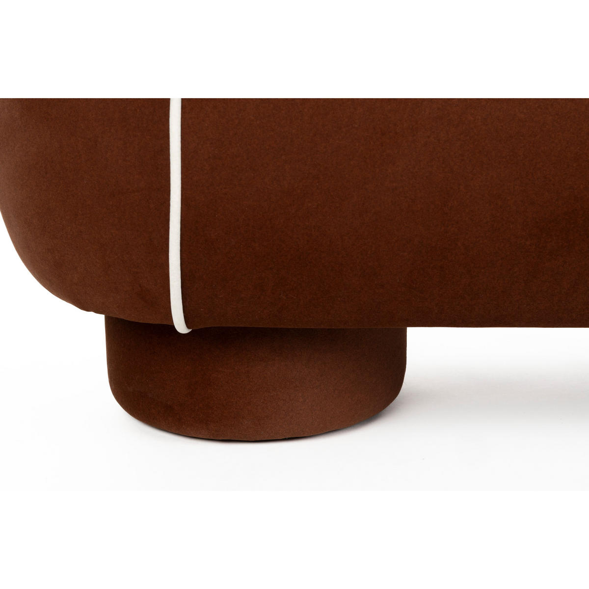 SITZBANK Marina Hocker L Rot - Rot, Kunststoff (121/47/44cm) - Housecraft Living