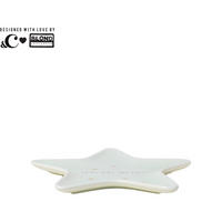 TELLER Leuchte wie die Sterne in Grün - 15cm - Grün, Keramik (0.1/0.1/0.1cm) - Blond Amsterdam