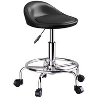 DREHHOCKER DE-09709 Schwarz - Schwarz, Metall (43/75/43cm) - ComfortXL