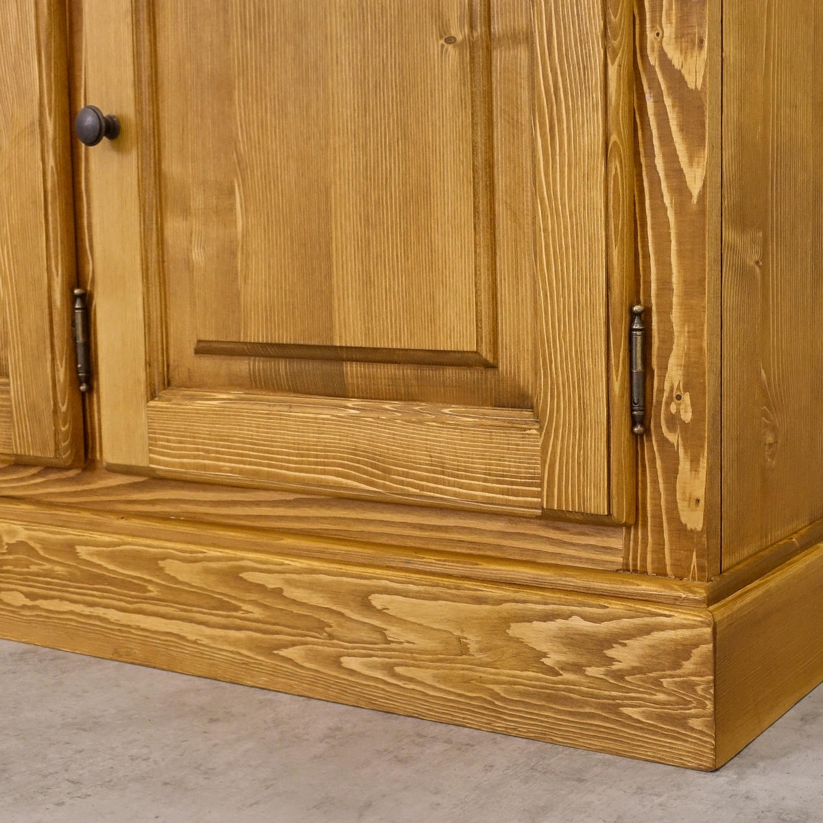 KOMMODE aus Massivholz CHARLOTTE 3 - Hellbraun, Holz (160/91/48cm) - Seart