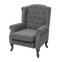 RELAXSESSEL Anthrazit - Anthrazit, Textil (75/102/80cm) - MCW