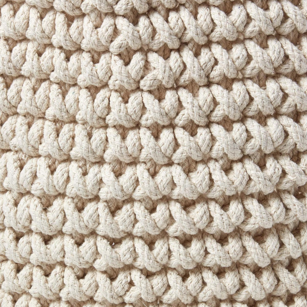 AUFBEWAHRUNGSKORB Baumwolle 42/37 cm - Naturfarben, Textil (42/42/37cm) - Homescapes