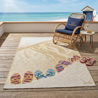 OUTDOORTEPPICH Rantum Beach 130x190 cm - Beige, Textil (130/190cm) - Sansibar SYLT