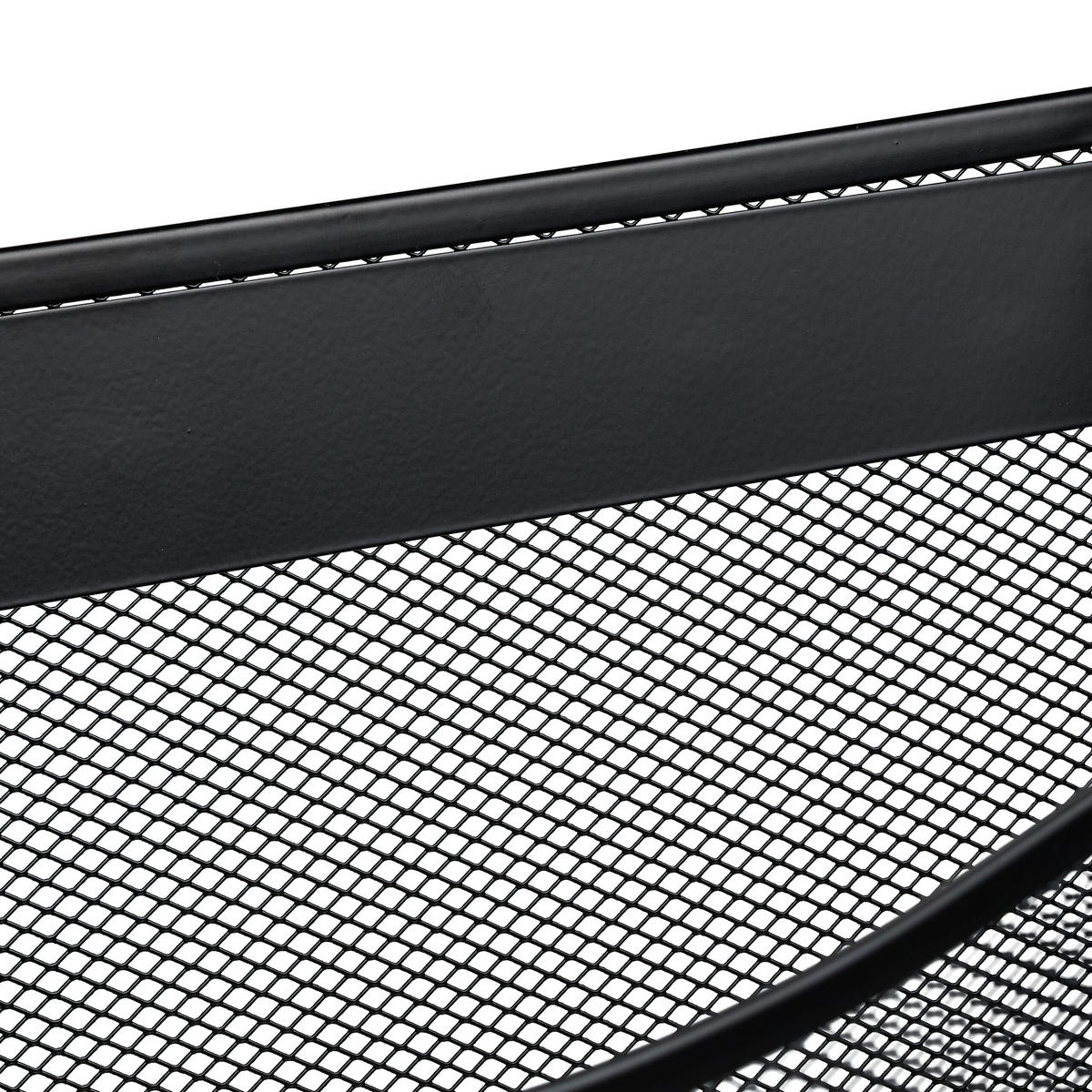 3XZEITSCHRIFTENHALTER - Schwarz, Metall (35.5/22/8.5cm) - Relaxdays