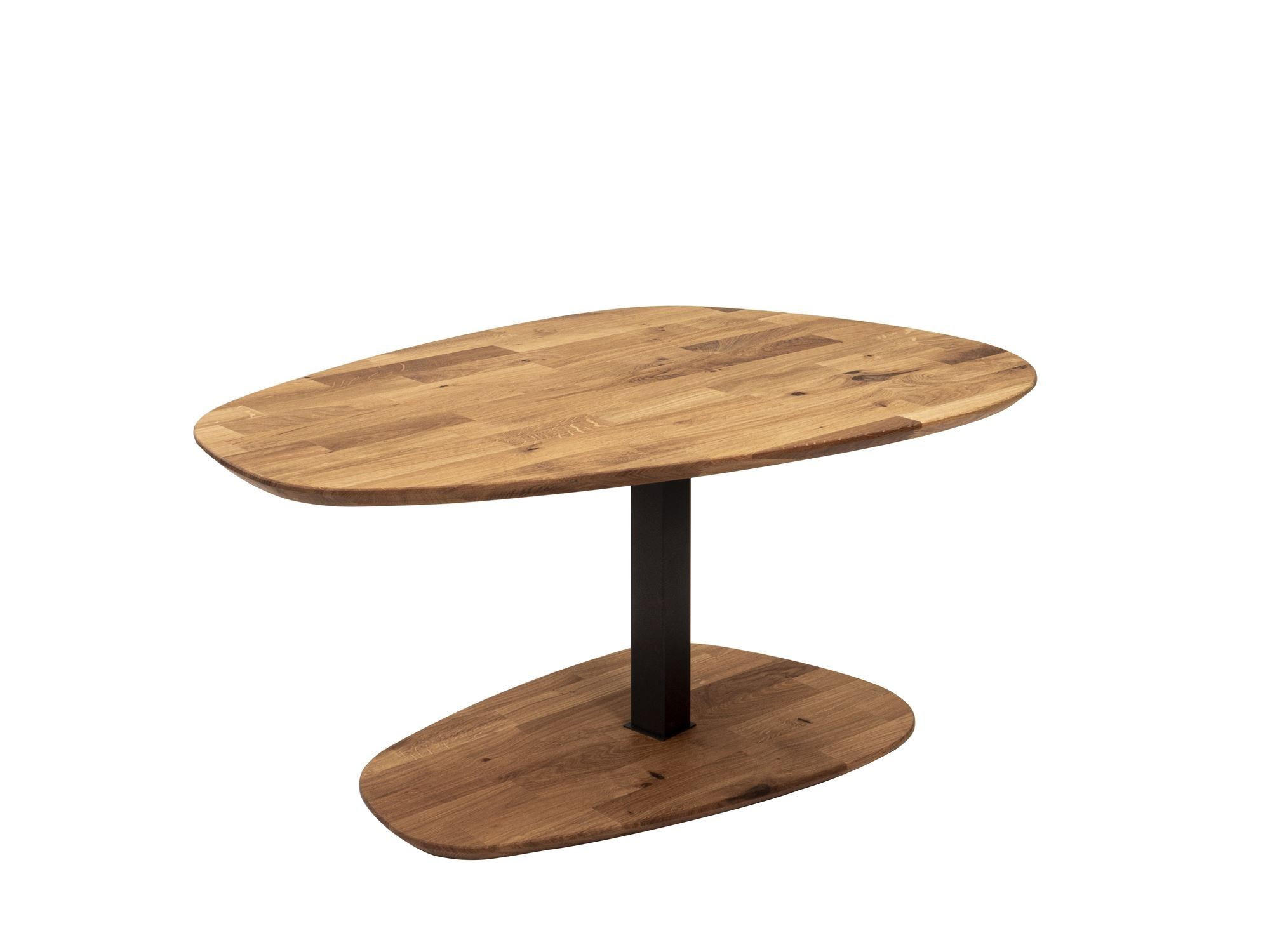 COUCHTISCH Cecilla 95x65x48 höhenverstellbar Anthrazit/Wildeiche - Braun, Holz (95/65/48cm) - 58aufmkessel
