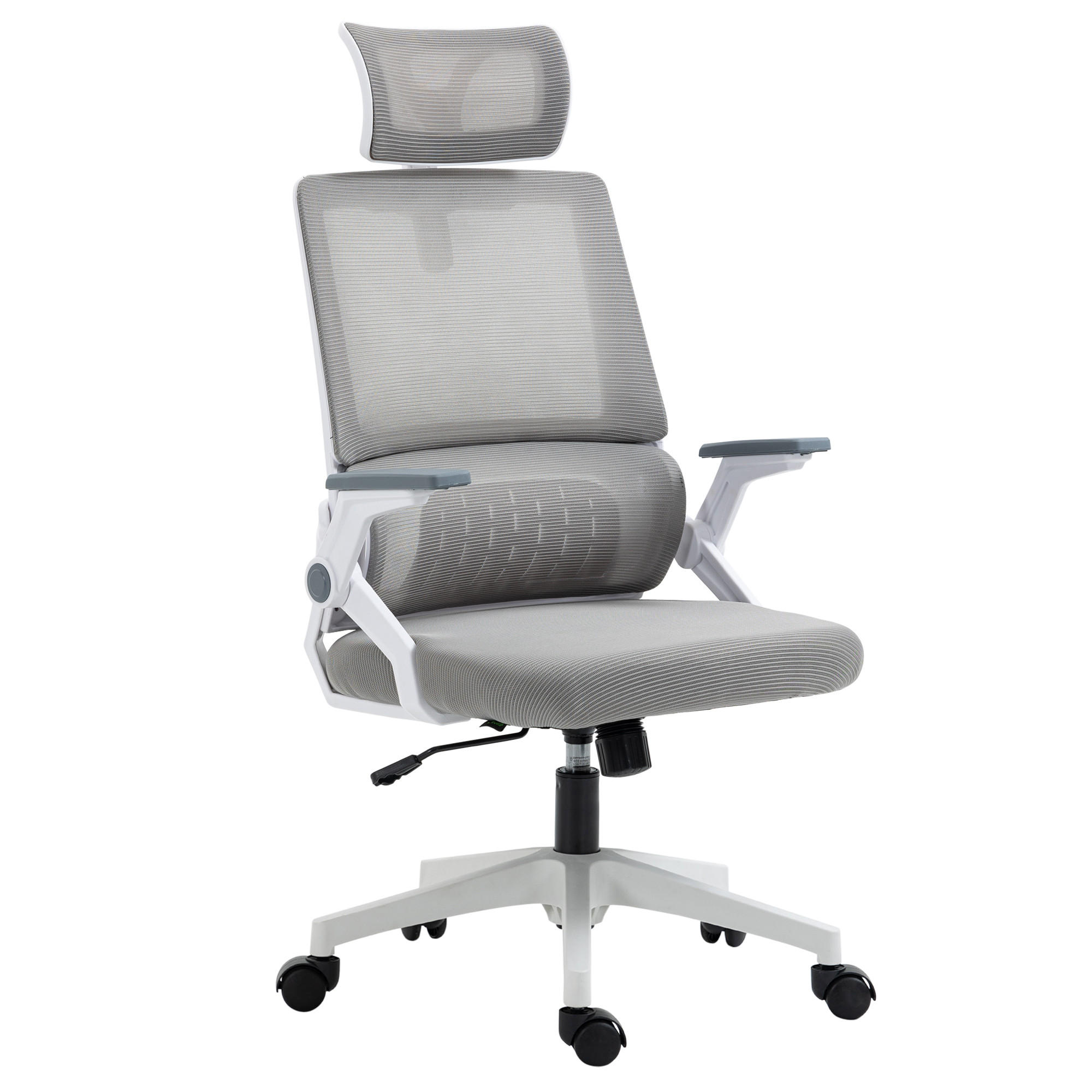 BÜROSTUHL Gabriella Schwarz höhenverstellbar 58/61 cm - Grau, Textil (60/121.5/61cm) - Jamb