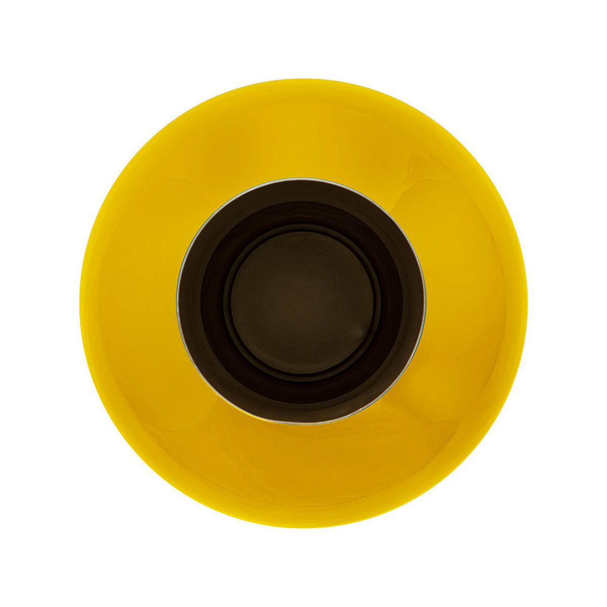 VASE Metal medium ocher 24x40 cm - Gelb, Metall (40cm) - Pip Studio
