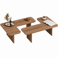 COUCHTISCH Toro Walnuß - Walnussfarben, Holzwerkstoff (89/58/28cm) - Decorotika