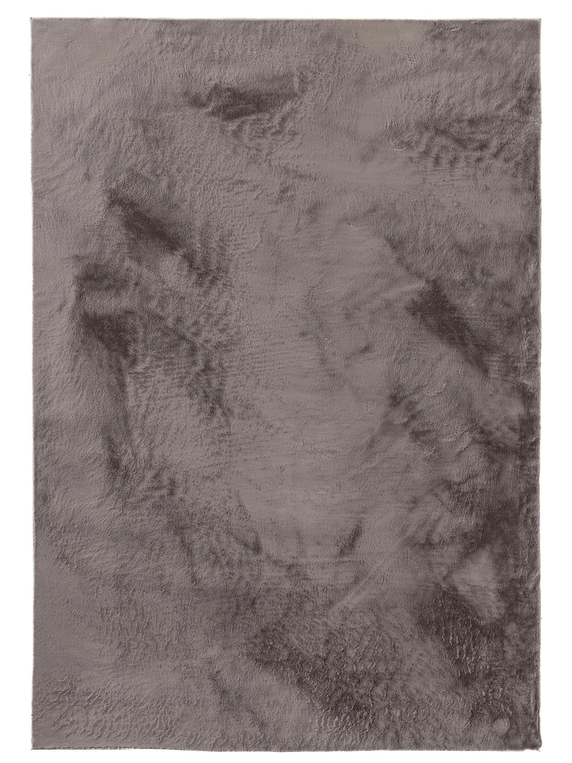 KUNSTFELLTEPPICH Furry Grau 230x330 cm - Grau, Kunststoff (230/330cm) - benuta
