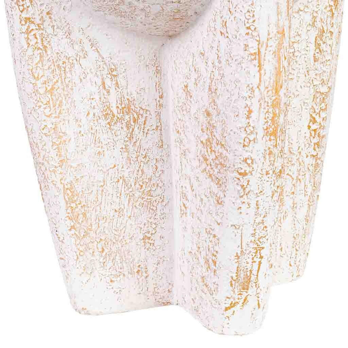 BEISTELLTISCH aus magnesium 38x38x46cm - Weiß, Stein (46/38/38cm) - Wanderlust