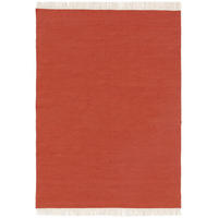 TEPPICH Wollteppich Liv Orange - Orange, Textil (170/1cm) - KUNSTLOFT