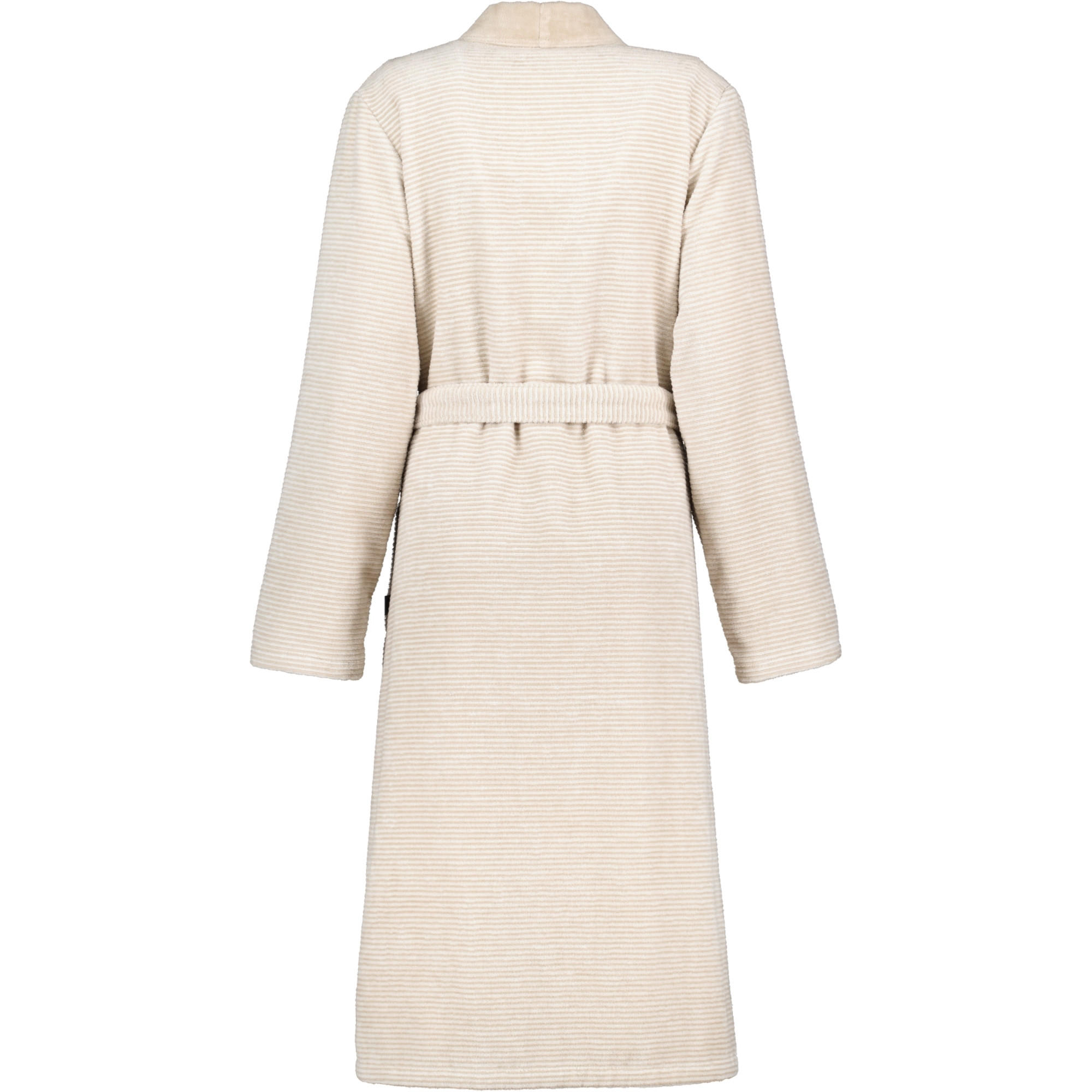 BADEMANTEL DAMEN KIMONO TWO-TONE 6431 NATUR - 33 - Beige, Textil (Snull) - Cawoe