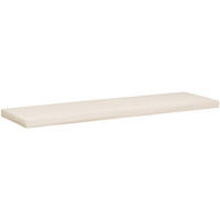 SITZKISSEN eckig 166/48/8 cm Kunststoff Creme - Creme, Kunststoff/Textil (48/166/8cm) - CLP