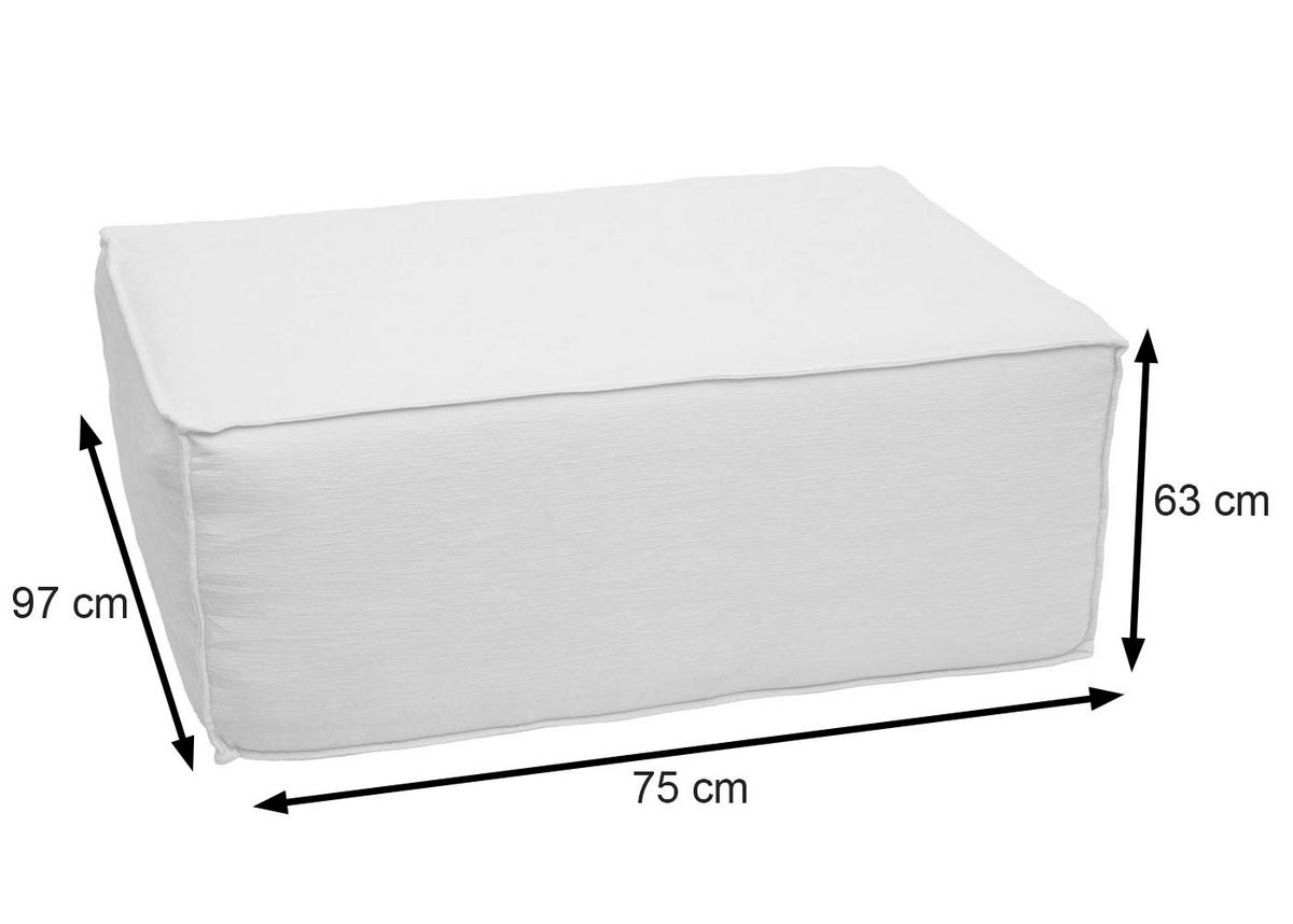 SESSEL Hellgrau - Hellgrau, Textil (75/63/97cm) - MCW