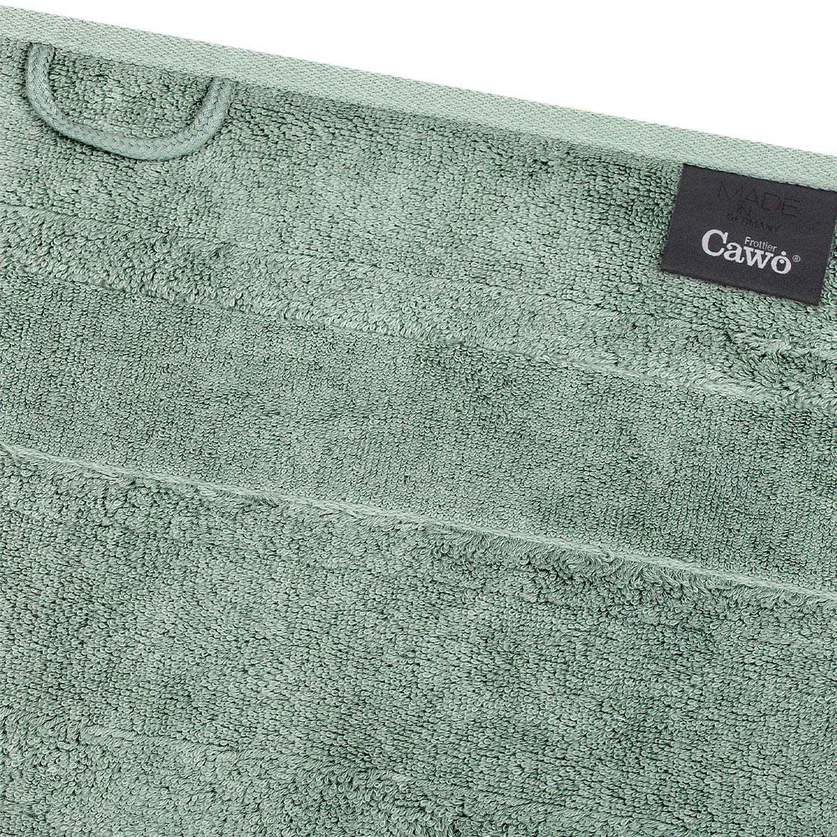 HANDTUCH Noblesse 4er-Set - Grün, Textil (50/100cm) - Cawoe