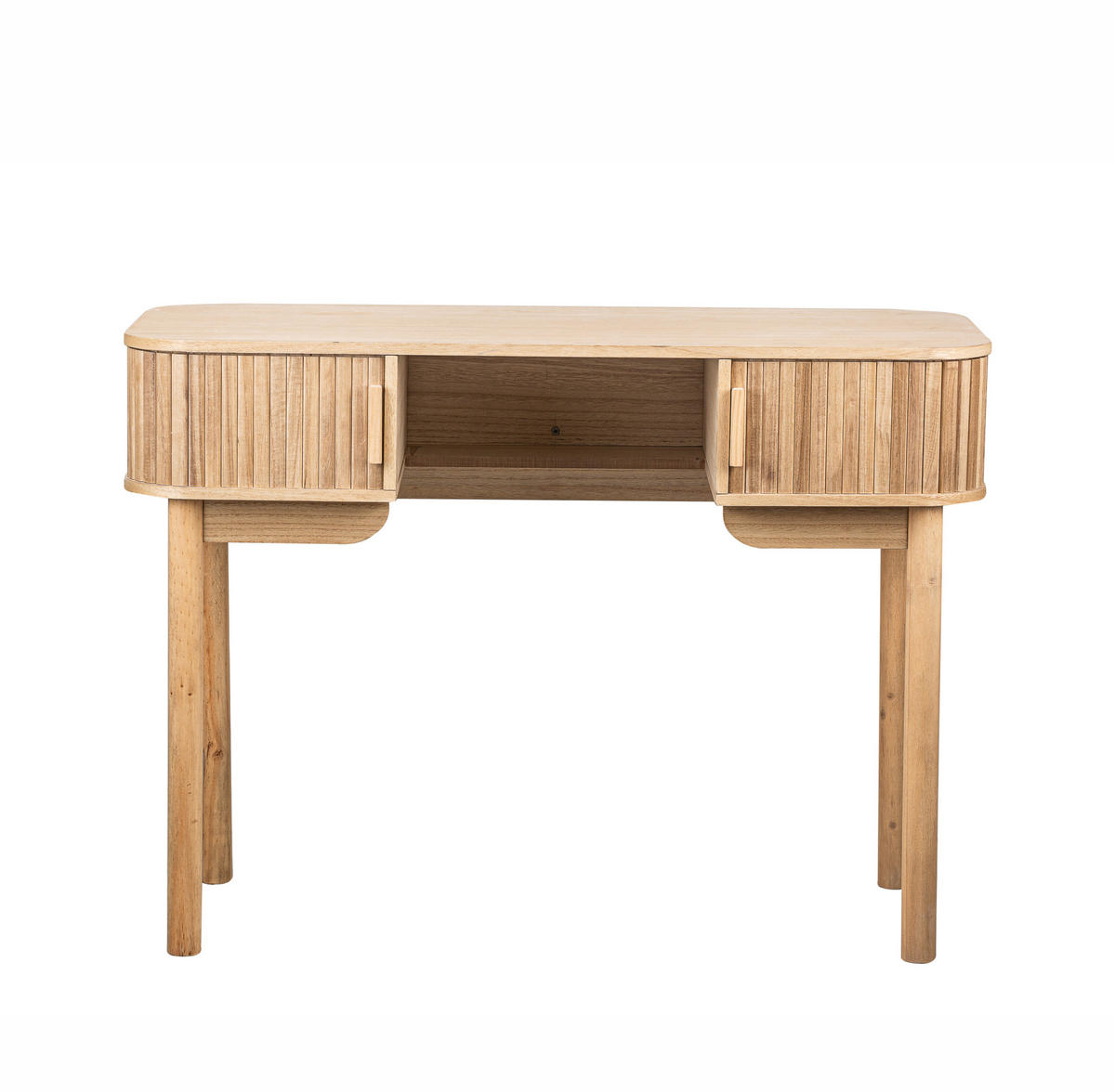 SCHREIBTISCH Rechteckig Braun 110 x 45 x 78 cm - Braun, Holz (110/78/45cm) - Nordlys