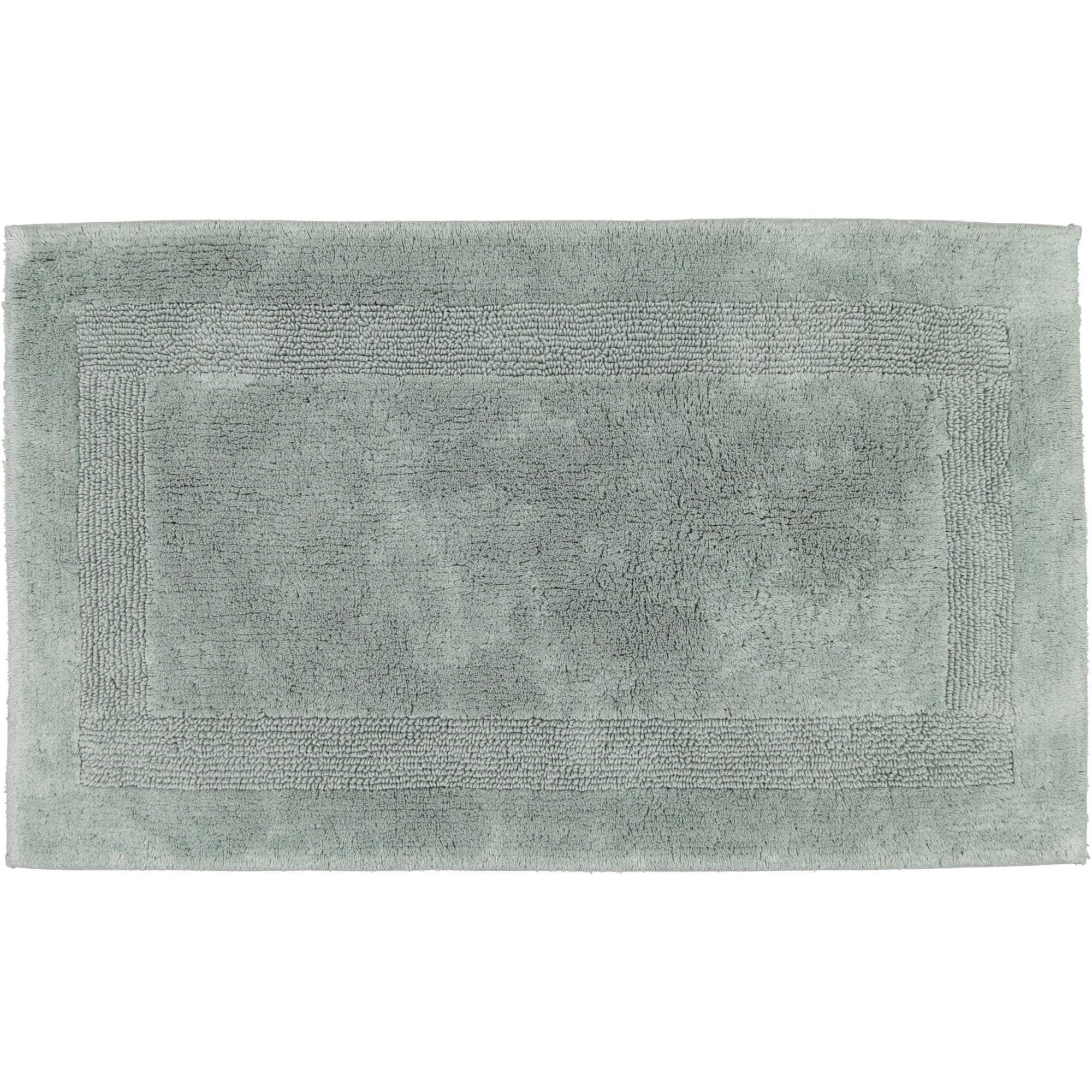 BADTEPPICHE LUXUS BADTEPPICH 1000 NORDIC GREEN - 470 - Grün, Textil (60/100cm) - Cawoe