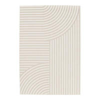 TEPPICH für Innen und Außen im Designstil beige - Beige, Textil (120/170cm) - AFK Living