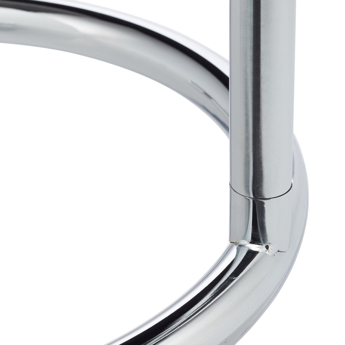 KAFFEETISCH - Multicolor, Glas/Metall (46/46/70cm) - Relaxdays