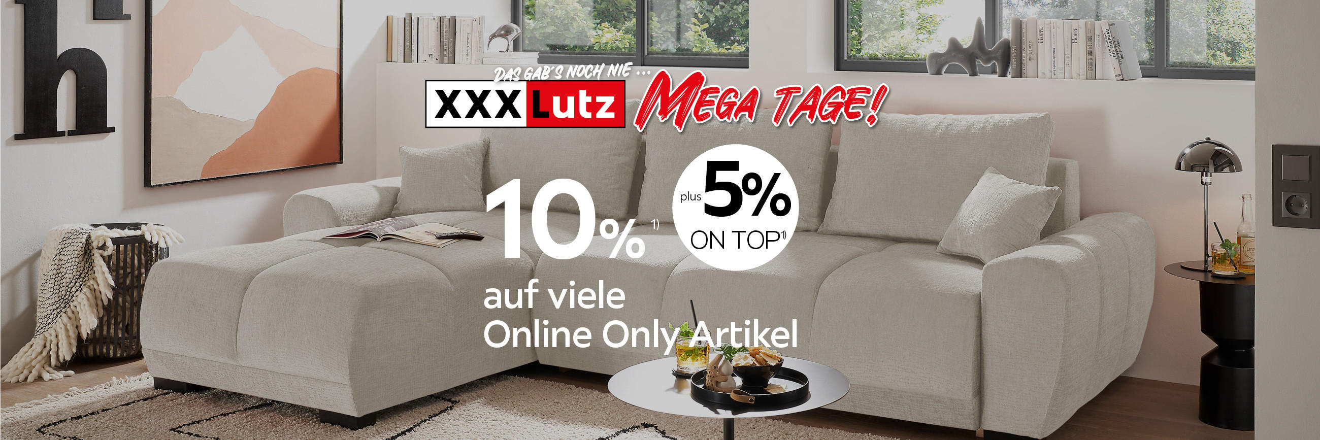 10% auf Online Only Artikel 